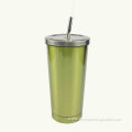 450ml Stainless Steel Straw Vacuum Cup